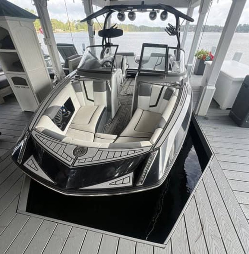 Marine equipment for dock and lift installation